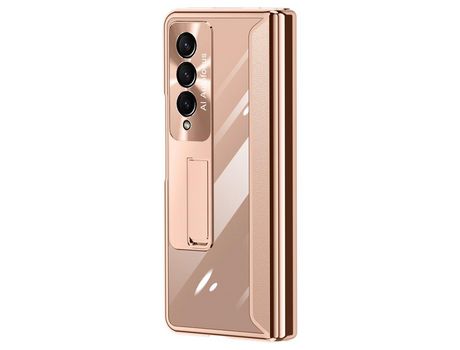 Funda para Samsung Galaxy Z Fold 4 5G Piel Sintética Rosa