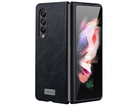 Funda para Samsung Galaxy Z Fold 4 5G SULADA Piel Sintética Negro