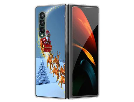 Funda para Samsung Galaxy Z Fold 4 5G Piel Sintética Multicolor