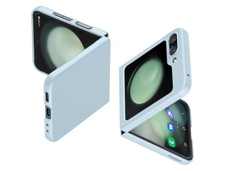 Funda para Samsung Galaxy Z Flip 5 SPIGEN Acrílico Azul