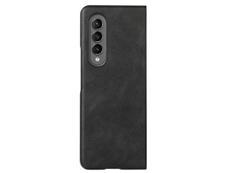 Funda para Samsung Galaxy Z Fold 4 5G Piel Sintética Negro