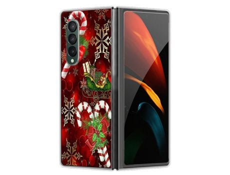 Funda para Samsung Galaxy Z Fold 4 5G Piel Sintética Multicolor