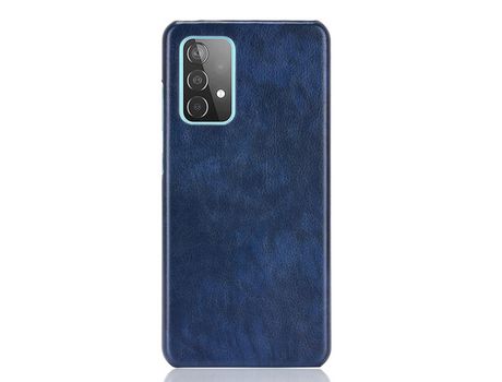 Funda para Samsung Galaxy A52/A52 5G Piel Sintética Azul
