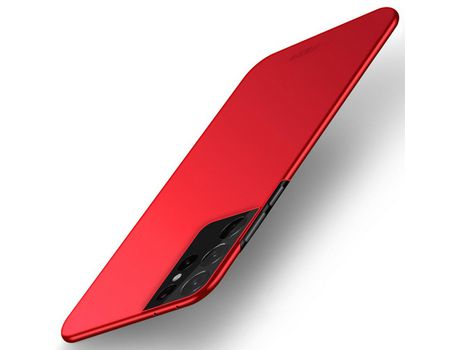Funda para Samsung Galaxy S21 Ultra/S21 Ultra 5G MOFI Piel Sintética Rojo