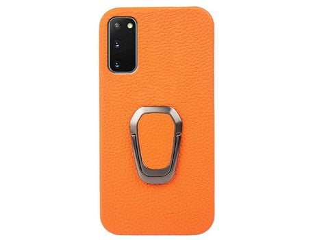 Funda para Samsung Galaxy S20 5G/S20+ Piel Sintética Amarillo