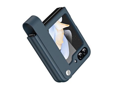 Funda para Samsung Galaxy Z Flip 5 5G Piel Sintética Verde