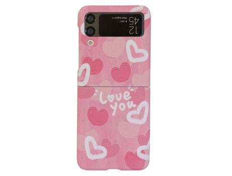 Funda para Samsung Galaxy Z Flip 4 5G Piel Sintética Rojo