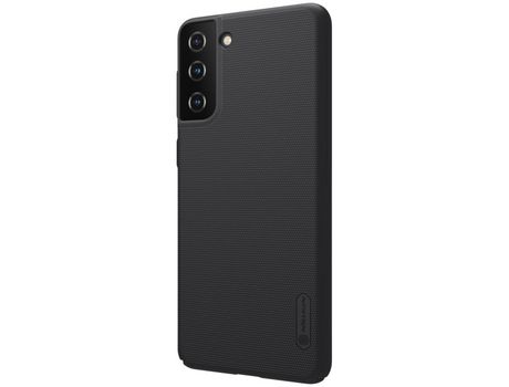 Funda para Samsung Galaxy S21 5G/S21+ NILLKIN Piel Sintética Negro