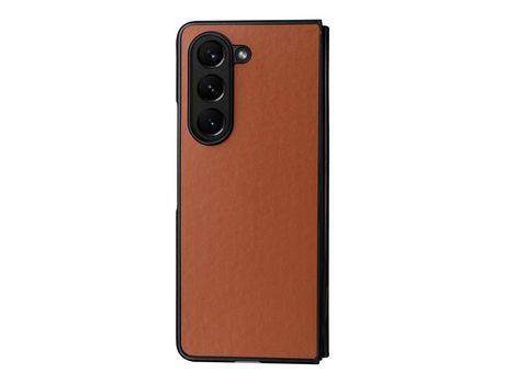 Funda para Samsung Galaxy Z Fold 5 5G Piel Sintética Marrón
