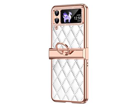 Funda para Samsung Galaxy Z Flip 4 5G Piel Sintética Multicolor