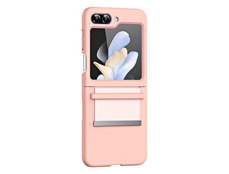 Funda para Samsung Galaxy Z Flip 5 5G Piel Sintética Rosa