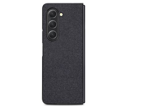Funda para Samsung Galaxy Z Fold 5 5G Piel Sintética Negro