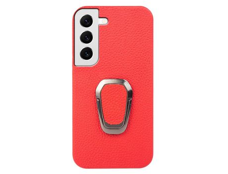 Funda para Samsung Galaxy S22+/S22 5G Piel Sintética Rojo