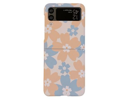 Funda para Samsung Galaxy Z Flip 4 5G Piel Sintética Azul
