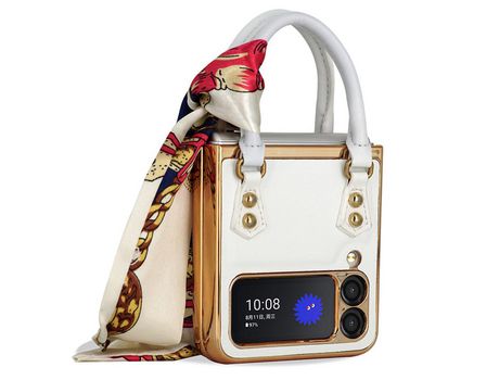 Funda para Samsung Galaxy Z Flip 3 5G GKK Blanco