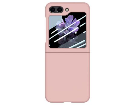 Funda para Samsung Galaxy Z Flip 5 5G Piel Sintética Rosa