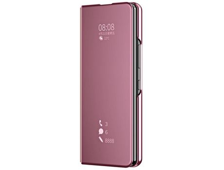 Funda para Samsung Galaxy Z Fold 4 5G Piel Sintética Rosa