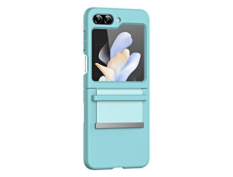 Funda para Samsung Galaxy Z Flip 5 5G Piel Sintética Verde
