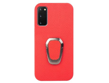 Funda para Samsung Galaxy S20 5G/S20+ Piel Sintética Rojo