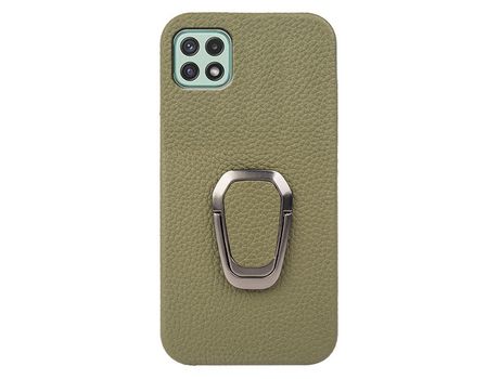 Funda para Samsung Galaxy A22 5G Piel Sintética Verde
