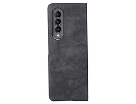 Funda para Samsung Galaxy Z Fold 4 5G Piel Sintética Negro