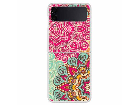 Funda para Samsung Galaxy Z Flip 4 5G Piel Sintética Multicolor