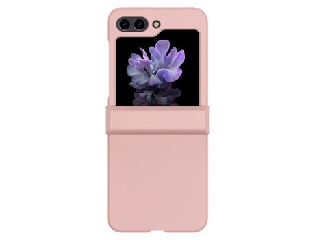 Funda para Samsung Galaxy Z Flip 5 5G Piel Sintética Rosa