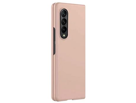 Funda para Samsung Galaxy Z Fold 4 5G Piel Sintética Dorado