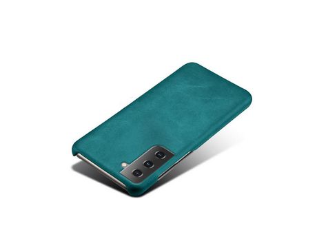 Funda para Samsung Galaxy S21 5G/S21+ KSQ Piel Sintética Verde