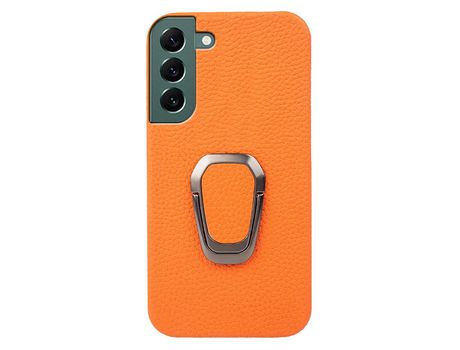 Funda para Samsung Galaxy S22+/S22 5G Piel Sintética Amarillo