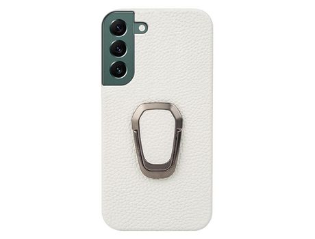 Funda para Samsung Galaxy S22+/S22 5G Piel Sintética Blanco