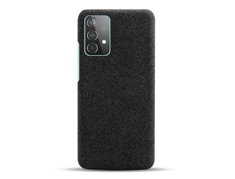 Funda para Samsung Galaxy A52/A52 5G KSQ Piel Sintética Negro