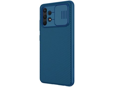 Funda para Samsung Galaxy A32 NILLKIN Piel Sintética Azul