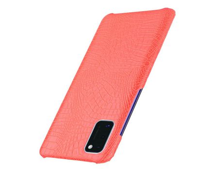 Funda para Samsung Galaxy A41 Piel Sintética Rojo