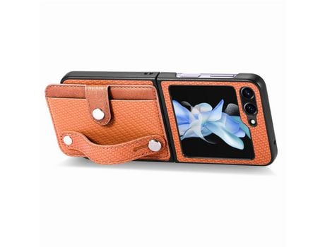 Funda para Samsung Galaxy Z Flip 5 5G Marrón