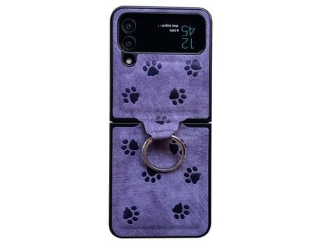 Funda para Samsung Galaxy Z Flip 4 5G Piel Sintética Multicolor