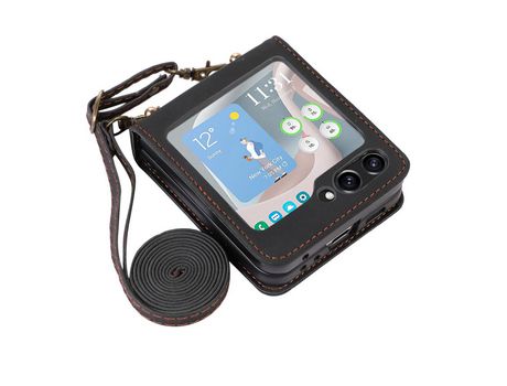 Funda para Samsung Galaxy Z Flip 5 5G Piel Sintética Multicolor