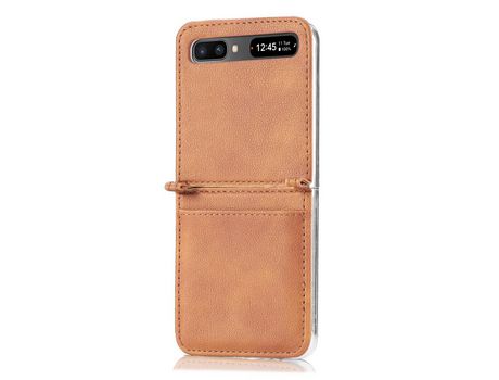 Funda para Samsung Galaxy Z Flip 5 Marrón