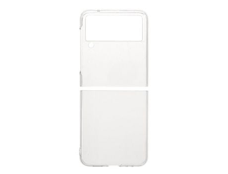 Funda para Samsung Galaxy Z Flip 3 5G Piel Sintética Transparente