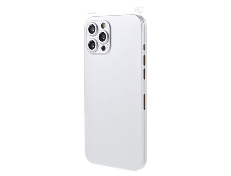Funda para iPhone 12 Pro Max RURIHAI Piel Sintética Gris