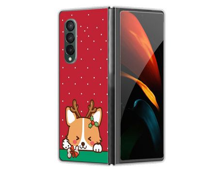 Funda para Samsung Galaxy Z Fold 4 5G Piel Sintética Multicolor