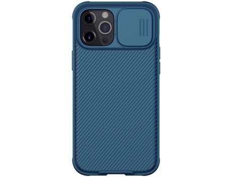 Funda para iPhone 12 Pro Max NILLKIN Piel Sintética Azul