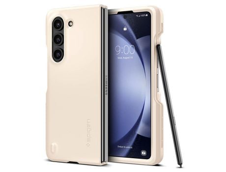 Funda para Samsung Galaxy Z Fold 5 SPIGEN Beige