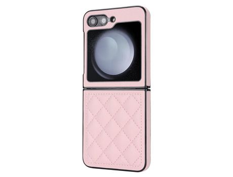 Funda para Samsung Galaxy Z Flip 5 5G Piel Sintética Rosa