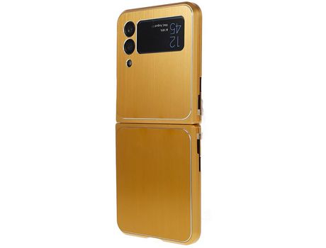 Funda para Samsung Galaxy Z Flip 4 5G Metal Plateado