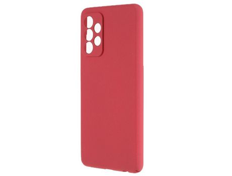 Funda para Samsung Galaxy A52/A52 5G Piel Sintética Rojo