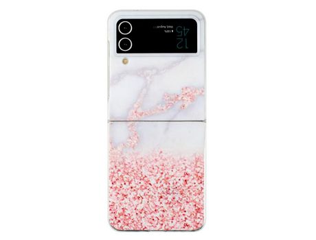 Funda para Samsung Galaxy Z Flip 3 5G Piel Sintética Blanco