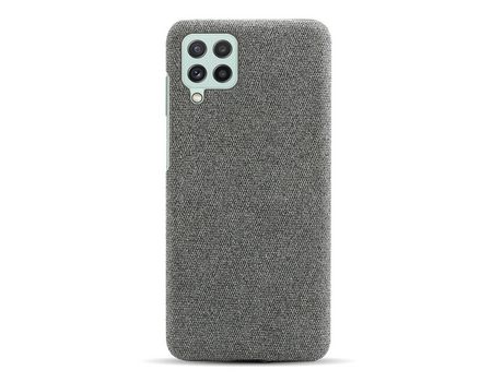 Funda para Samsung Galaxy A22 KSQ Piel Sintética Gris