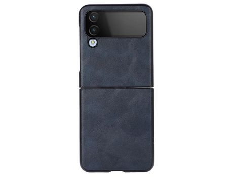 Funda para Samsung Galaxy Z Flip 4 5G Piel Sintética Azul
