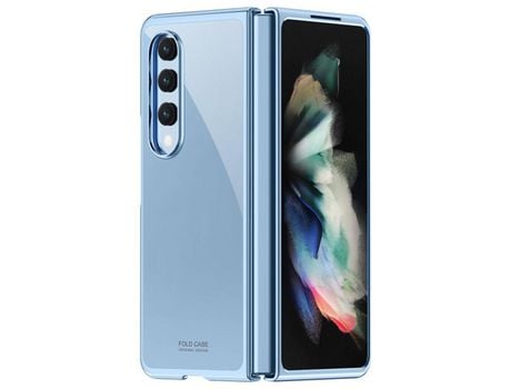 Funda para Samsung Galaxy Z Fold 4 5G Piel Sintética Rosa